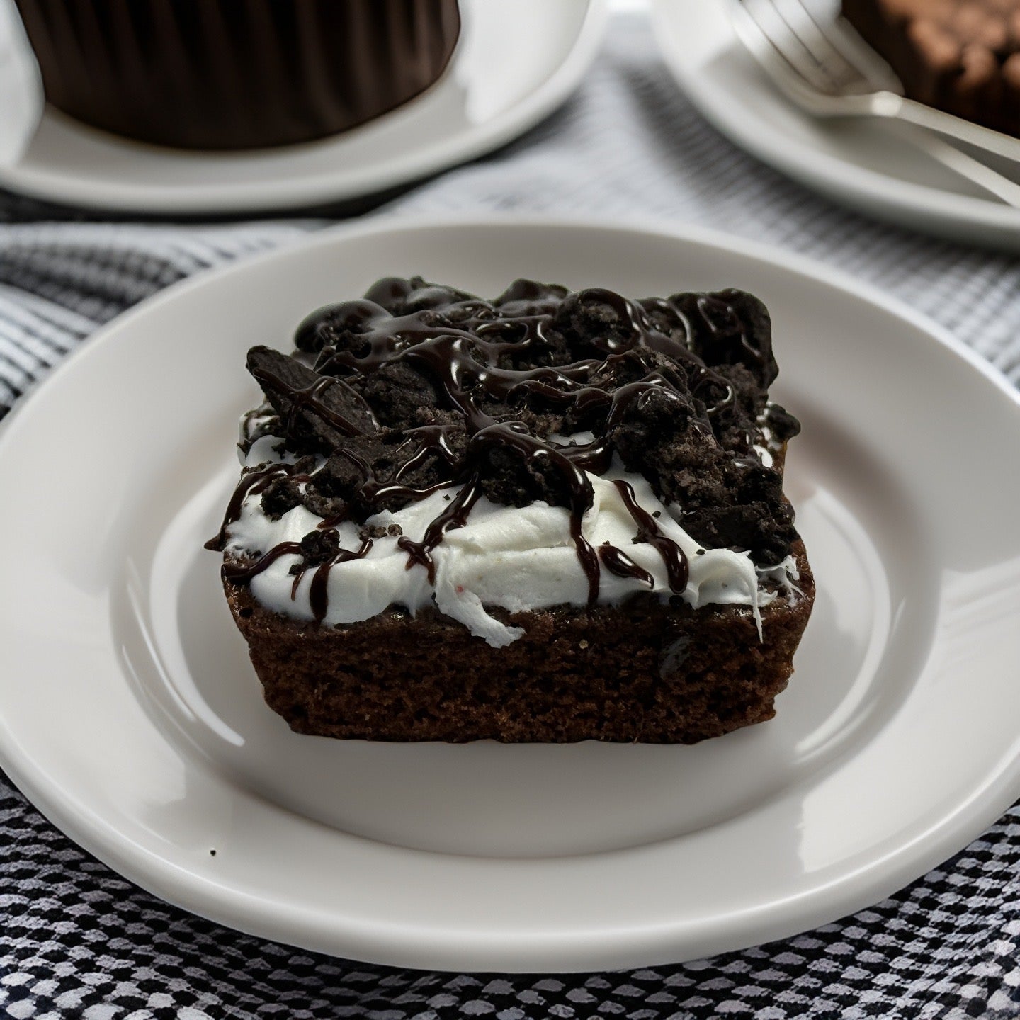 Oreo Crunch Brownies