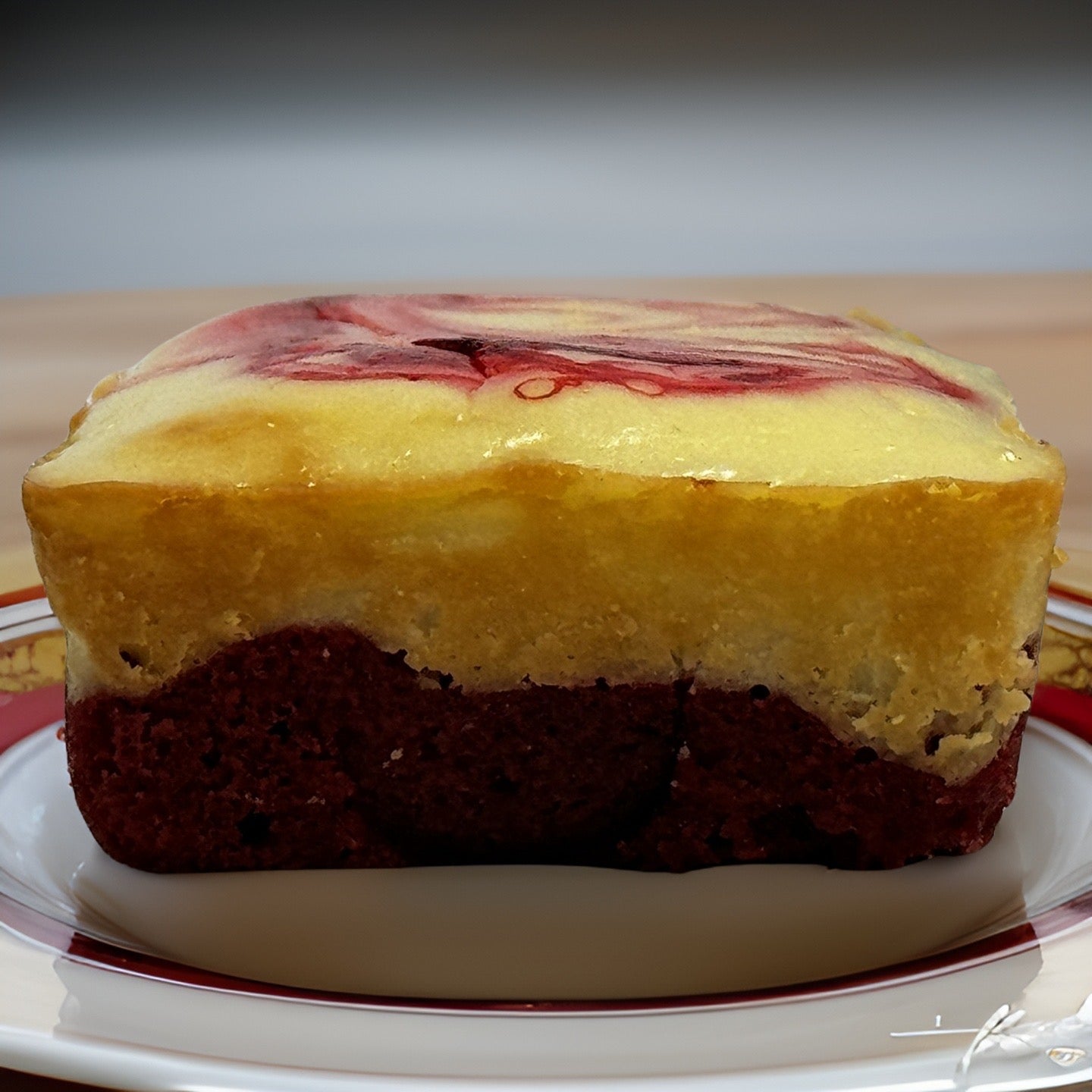 Red Velvet Cream Cheese Brownies